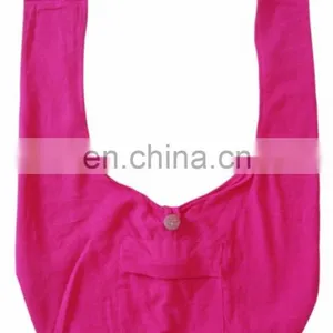Thai Cotton Bags Hobo Sling Messenger Buddha Shoulder Hippie Yaam Crossbody Bag thumbnail-5