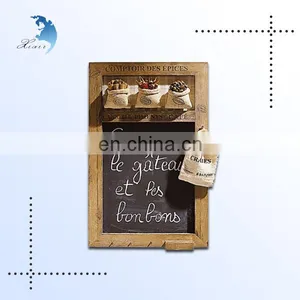 Wall Hanging Writing Wooden Blackboard Chalk Plywood Board thumbnail-4