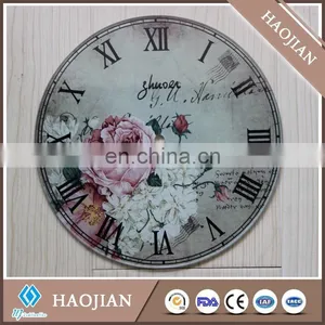 China Supplier Sublimation Coating Glass Clock thumbnail-4