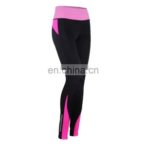 2017 Fitness Compression Leggings Custom Made Womens Yoga Pants Wholesale Running Pants thumbnail-3