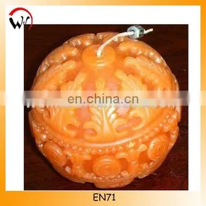 Carved Votive Candle thumbnail-1