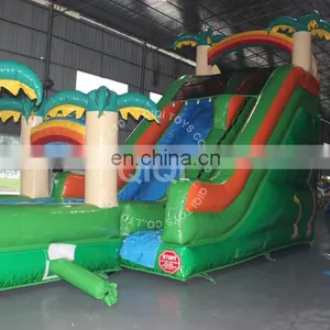 Outdoor Giant Inflatable Water Slide Inflatable Water Slide With Pool for Kids thumbnail-3