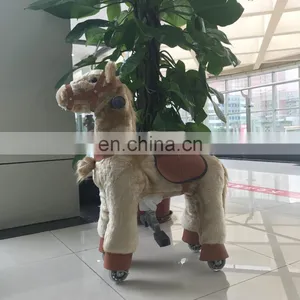 HI Kids Horse Riding Toy Walking Mechanical Horses for Sale thumbnail-4