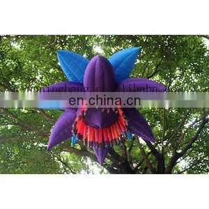 2017 Hot Fatory Wholesale Good Price Giant Inflatable Flower Decoration for Stage in Weeding and Party thumbnail-3