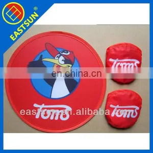 Collapsible Nylon Frisbee Exercise Flying Disc thumbnail-1