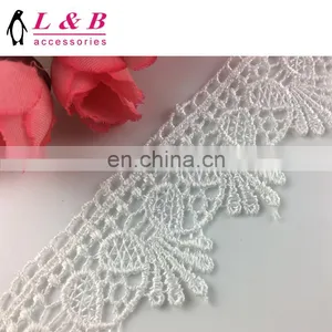 3.5cm Stock Design Embroidery Polyester Chemical Lace thumbnail-1