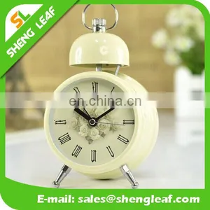Silent Alarm Clock Ringing the Bell Travel Alarm Clock thumbnail-1