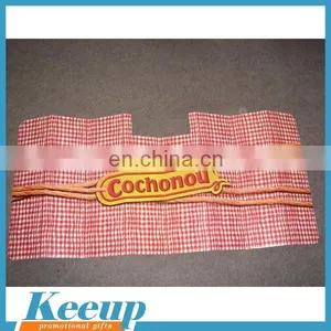 Custom Cardboard Car Window Sun Visor With Full Color Logo Printed thumbnail-1
