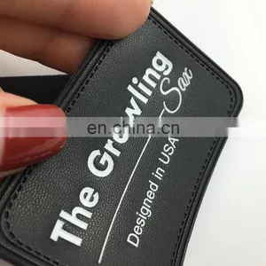 Custom Floral Pattern Knit Beanie Leather Patch thumbnail-4