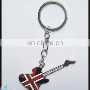 Custom Keychain England Guitar Keychain Souvenir thumbnail-1