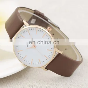 Popular Leather Watch Wrist Watch Couple Geneva Watch thumbnail-5
