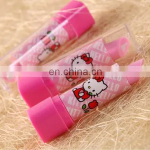 Pink Lipstick Shaped Pencil Eraser thumbnail-1