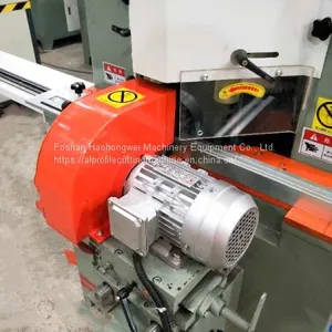 0.37KW Double Head Angle Cutting Machine For Aluminum Wood thumbnail-4