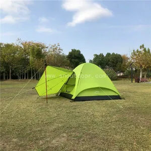 3P Camping Tent Aluminium Pole Double Layer 3 Person Tent for Outdoor Hiking thumbnail-5
