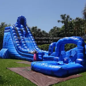 Inflatable Slip and Slide Inflatable Water Slide Axs-08 thumbnail-1