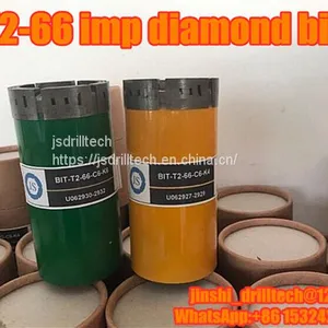 T2-66 Impregnated Diamond Core Drill Bits, Exploration Drilling Bit, Rock Coring, Geotechnical Drilling Bits thumbnail-1