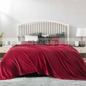 Fluffy Super Cozy 100% Polyester King Queen Size Flannel Fleece Blanket thumbnail-6