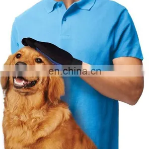Pet Cleaning Gloves Dog Grooming Hair Brush Pet Hair Removal Glove Pet Deshedding Glove thumbnail-5