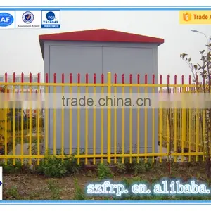 Solid Orange Plastic Security Fence Electric Security Fence System thumbnail-1