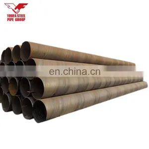 Tianjin Youfa Large Diameter Carbon Steel Pipe Spiral Ssaw Steel Pipe Api 5l Carbon Steel Pipe Price List thumbnail-3