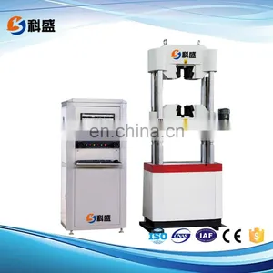 LEWS 100TON Computer Display Hydraulic Steel Strand Manual Pull Force Test Equipment/Tester/Testing Machine thumbnail-2