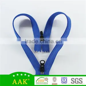 3# Nylon o Type Two Way Close End Circular Zipper thumbnail-3