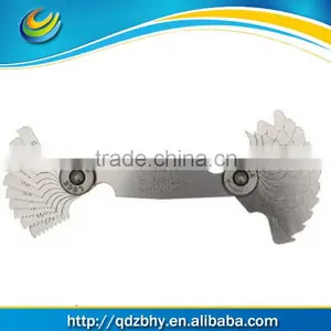 Mitutoyo 188-122, Screw Pitch Gage, 0.4mm to 7mm, 21 Leaves thumbnail-1
