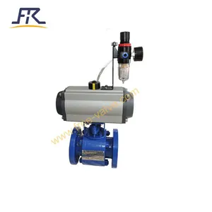 Pneumatic A105 Material With Ceramic Lined Ball Valve thumbnail-5