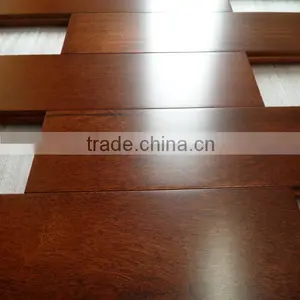 Good Reliability and Hardness Dark Merbau Hardwood Flooring thumbnail-1