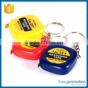 Customized Logo Printing Measuring Tape With Keychain Wholesale Quality Choice thumbnail-2