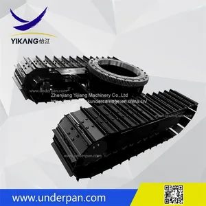 China Gold Manufacturer Customized Steel Track Undercarriage for Mini Crawler Excavator Drilling Rig Machinery thumbnail-3