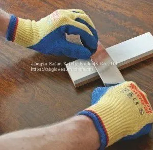 13 Gauge HPPE Knitted 5 Level PU Coated Anti Cut Glove thumbnail-1