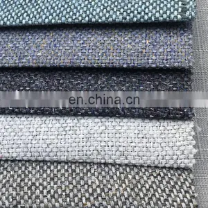 New Coarse Linen Yarn-dyed Sofa Fabric Imitation Cotton Linen Interwoven Plain Weave Small Fresh Pillow Cloth Cushion Cloth thumbnail-2