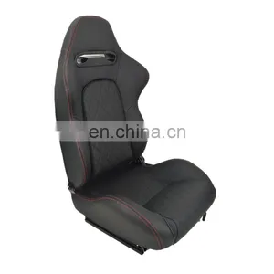 Red Black Pvc Custom Logo Custom Color Universal Racing Seat thumbnail-3