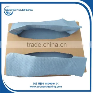 [Soonerclean] Embossed Bule Woodpulp Nonwoven for X80 Style thumbnail-4