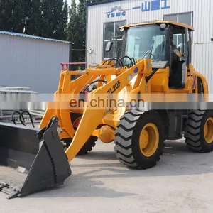 After-sales Service Provided CE Certification 2 Ton ZL20 Mini Joystick Control Bucket Loader thumbnail-2