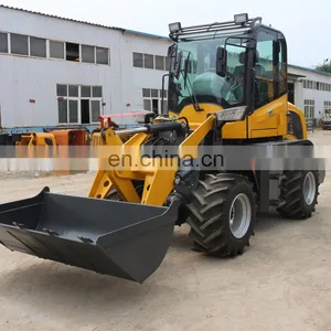 0.8ton Zl08 CE Multifunctional 4WD Garden Yard Mini Loader thumbnail-2