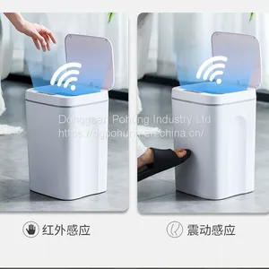 Automatic Large Capacity Household Kitchen Toilet With Lid Garbage Bin thumbnail-3