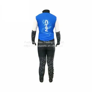 Customized Breathable One Piece Sportswear Long Sleeved Alpine Ski Wear Waterproof Speed Skating Racing Skin Suit thumbnail-2