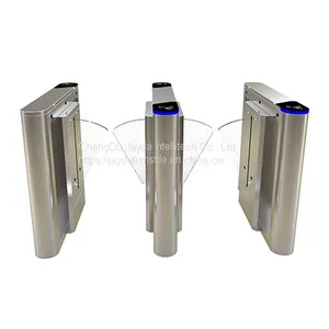 Flap Gate Touchless Turnstile/ Flap Barrier System/ Flap Optical Turnstile thumbnail-1