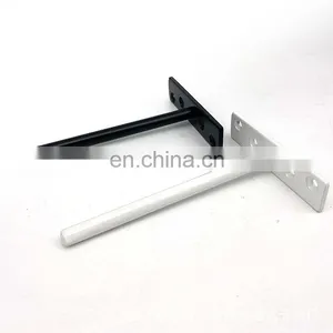 Stainless Steel Folding Triangle Bracket Shelf Support Adjustable Shelf Holder Wall Mounted Bench Table Shelf thumbnail-1