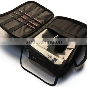 Professional Nylon Makeup Artist Travel Case,polyester Cosmetic Vanity Bag Case,soft Polyester Travel Cosmetic Organizer thumbnail-5