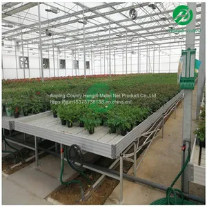 Benches for Greenhouse Easily Assembled Hydroponic Flood Ebb and Flow Nursery Table Rolling Bench thumbnail-1