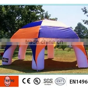 New Design Clorful Outdoor Inflatable Camping Tent Inflatable Party Cube Tent for Sale thumbnail-5
