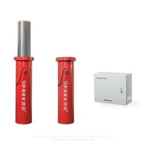 UPARK Good Quality Roadway Prevent Violent Collision Scenic Area 304 Driveway Post Automatic Rising Bollards thumbnail-2