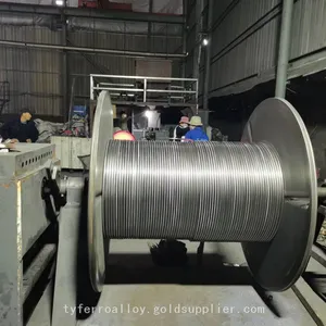 TiFe Cored Wire,Titannium Ferro Alloy Cored Wire for Steel Mill thumbnail-4