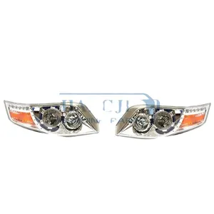Guangzhou Auto Spare Parts China Bus Lamp Bus Automatic Light System Head Lamp Headlight Led Lights 24v for Buses thumbnail-1
