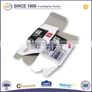 Custom Printed Folding Corrugated Carton Cardboard Paper Whiteboard Box thumbnail-2