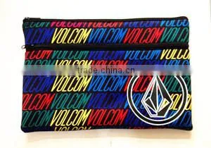 Custom Neoprene Pencil Case, Two-layer Pockets, Large Capacity, Promotional Pencil Case thumbnail-1