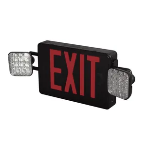 DF-2 UL LED Battery Backup Emergency Light Dual Head EXIT Sign Light thumbnail-3